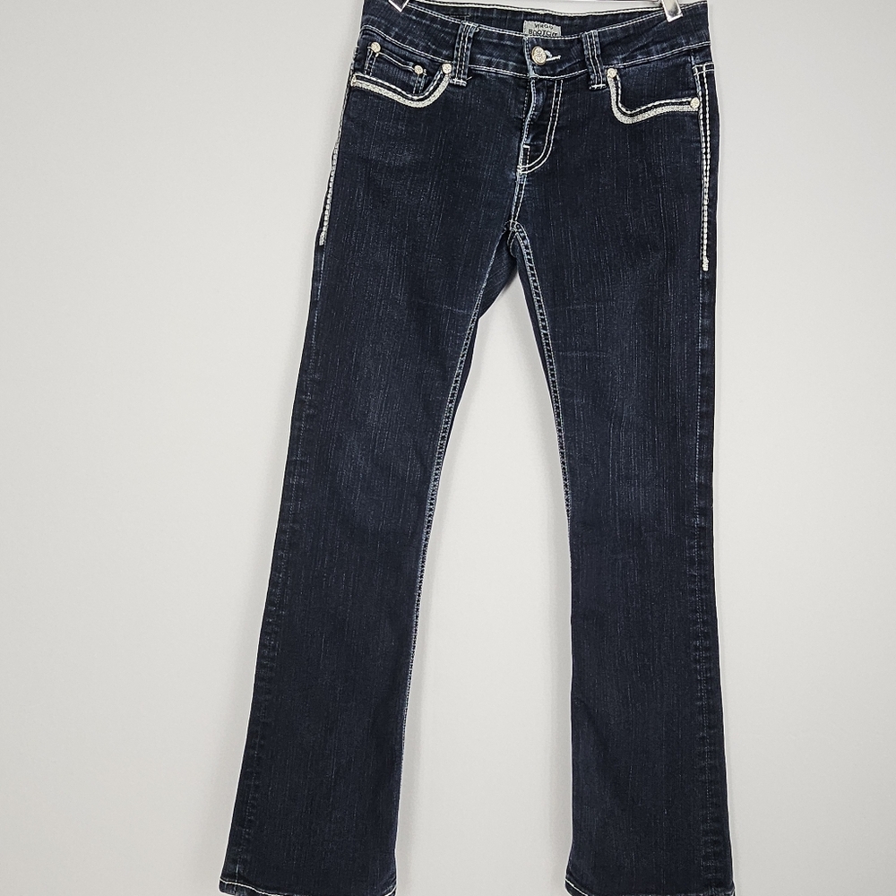 Day trip bark wash Virgo bootcut jeans size 28r